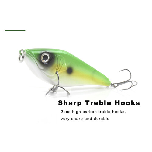 3,0 po / 0,5 oz leurre minnow Couleur01 Bionic plongeant 1
