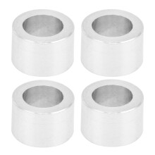 Guarnizione distanziatrice in lega di alluminio, 6x4x4 mm, anodizzata.