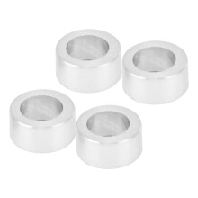 Entretoise en aluminium Ø6 mm extérieur, Ø4 mm intérieur, longueur 3 mm, anodisé