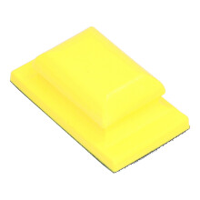 Piastra levigante quadrata in schiuma PU 120x70mm, con gancio e anello