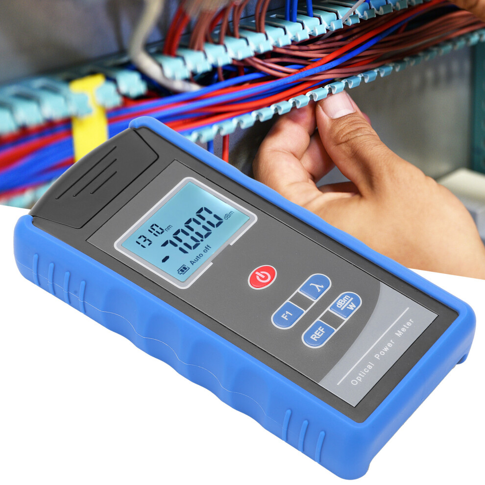 Tl550a Optical Power Meter High Accuracy Handheld Fiber Optical Cable Tester With Lcd Display -70~+10Dbm 8751322468703