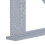 Règle triangulaire en alliage d'aluminium 7 po 45/90 3