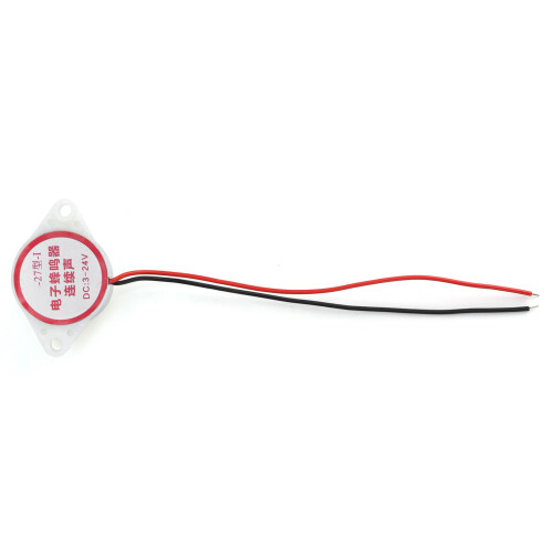 5 pezzi SFM-27I buzzer d'allarme 95dB piezo bianco 12V 2