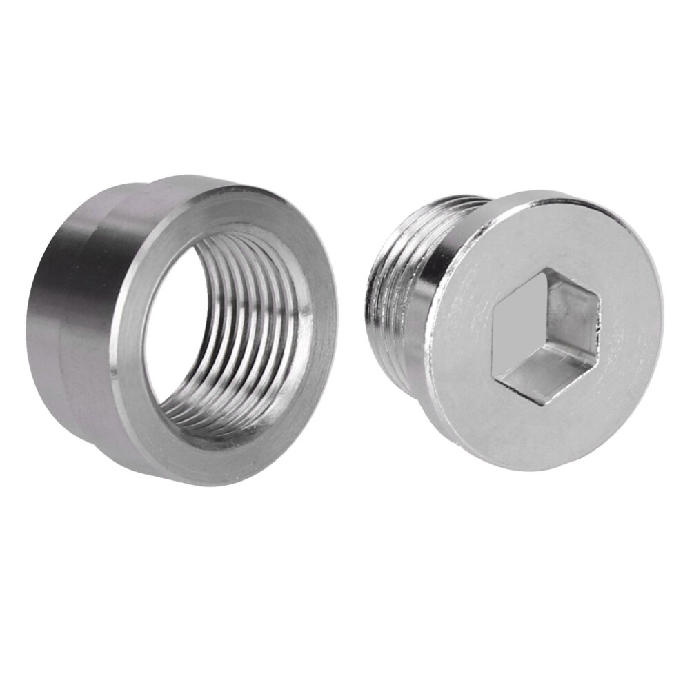 Thread Plug Welding Nut Hex Socket Plug Oxygen Sensor Accessories Exhaust Device Fitting M18 8741322469473