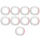 10 pièces universel collier pour chauffe-cire 15,7/9,8 cm 2