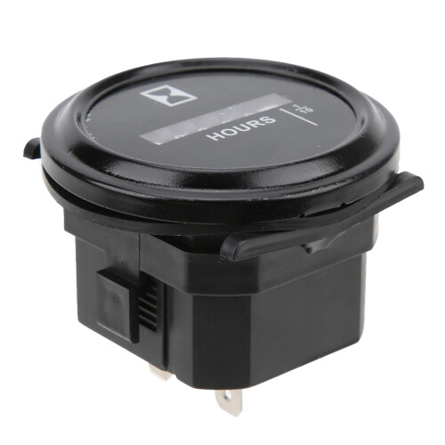 SH1 Contatore ore al quarzo ABS Nero 6-80V 0.01 2