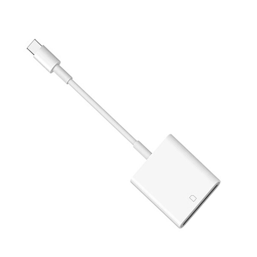 Type-C To Sd Card Camera Reader Adapter Sd Card Reader For Type-C Devices, White 5001322469990