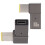 Adaptateur PD Type-C 100 W, compact en alliage de zinc, argent 9