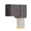 Adaptateur PD Type-C 100 W, compact en alliage de zinc, argent 7