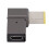 Adaptateur PD Type-C 100 W, compact en alliage de zinc, argent 4