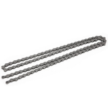 Chaîne de vélo en acier M9 à 9 vitesses, gris, 280 g, pour VTT/Route