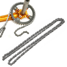 Chaîne de vélo en acier M8-108L à 8 vitesses, gris, 300 g