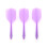 3 pezzi 2BA viola steli per freccette e alette 80 mm 2