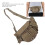 Sac banane kaki pour la pêche réglable en polyester 8