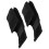 2 pezzi portabatterie 9V per basso in nylon nero 15