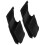 2 pezzi portabatterie 9V per basso in nylon nero 14
