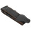 Tracolla per chitarra in cotone regolabile larga 5 cm plettro nero 12
