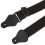 Tracolla per chitarra in cotone regolabile larga 5 cm plettro nero 8
