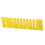 Peigne d'harmonica Crossover/Deluxe 10x2,5x0,5 cm jaune 5