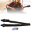 Tracolla per chitarra in cotone regolabile larga 5 cm plettro nero 16