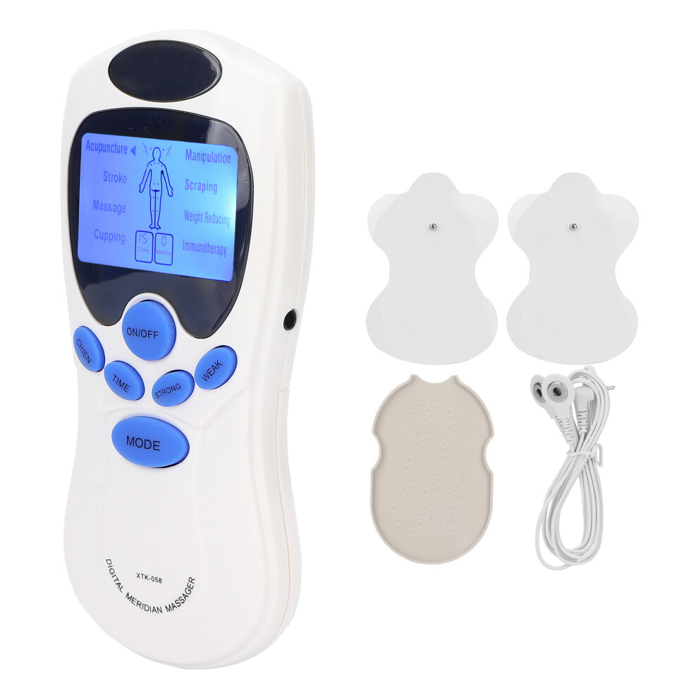Portable Muscle Stimulator Device Pain Relief Electric Body Muscle Massager Machine