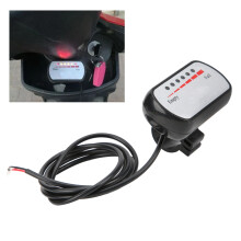 36V Power Display Battery Capacity Indicator Meter Tester for Electric Scooter Bicycle