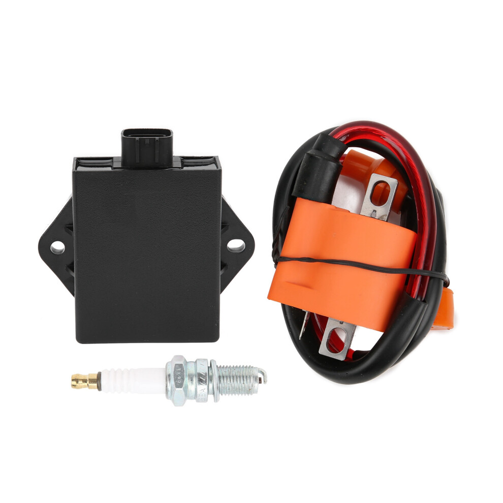 Ignition Coil Spark Plug CDI Box Kit 3530-024 Replacement for Arctic Cat 250 2x4 4X4 1999-2005