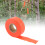 High Visibility Camping Marking Ribbon Roll Caution Tape(Orange) 1