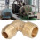 Coude à compression en laiton à 90 M21/M19 14