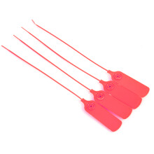 100 pièces 30 cm Attaches de câble en plastique à verrouillage automatique rouge