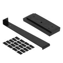 Kit di installazione per pavimenti: barra spaziatrice, blocco per battuta, di colore nero