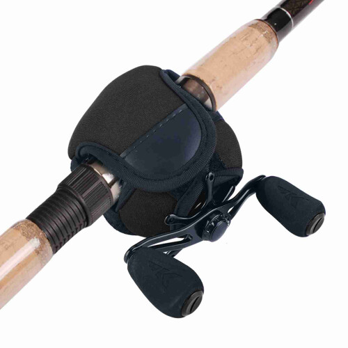 Borsa impermeabile nera per mulinello da baitcasting 15x11,5 cm 2