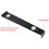 Outils d'installation de sol noirs : entretoises, marteau, bloc 9