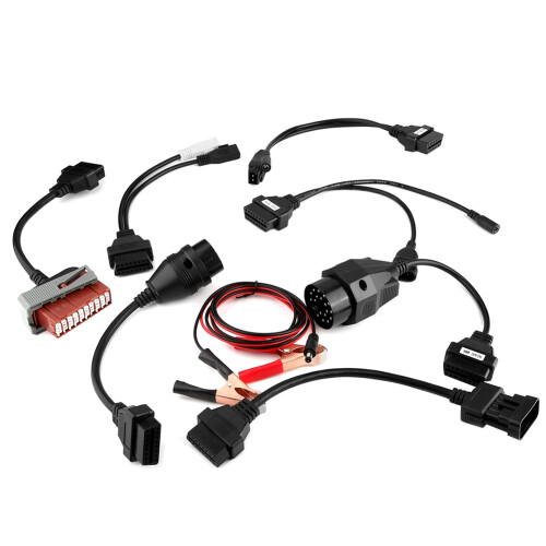 8 pezzi di cavi OBD2 OBDII per TCS CDP DS150E Nero Rosso 1