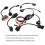 8 pezzi di cavi OBD2 OBDII per TCS CDP DS150E Nero Rosso 9