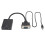 Cavo convertitore da VGA a HDMI 1080p 60Hz con audio 1