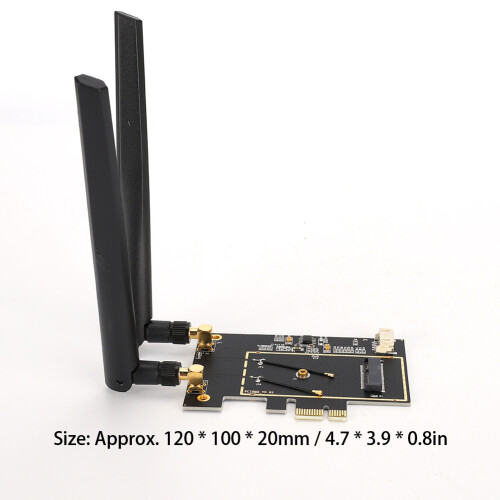 M.2 NGFF a PCIe 1X WiFi per 8260/7265/1535/7260