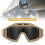 Occhiali da paintball AntiFog AntiDust khaki 21*9cm 9