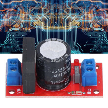Carte d'alimentation redresseur et filtre 8 A, 50 25 mm, LED rouge