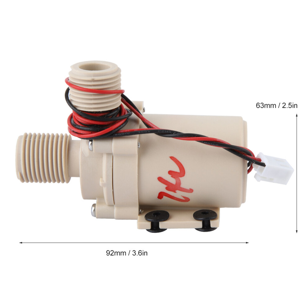 24V 8L/Min Circulation Water Pump Brushless Motor Solar Hot/Cooling Water Pump 8781322479881