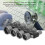 9 pezzi Adattatore per bit a bussole esagonali da 5-13 mm cromovanadio 12