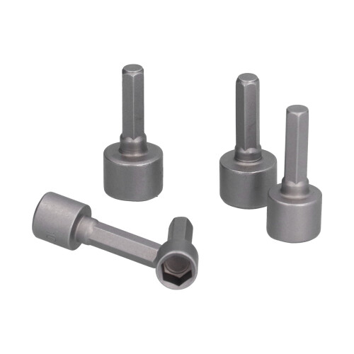 9 pezzi Adattatore per bit a bussole esagonali da 5-13 mm cromovanadio