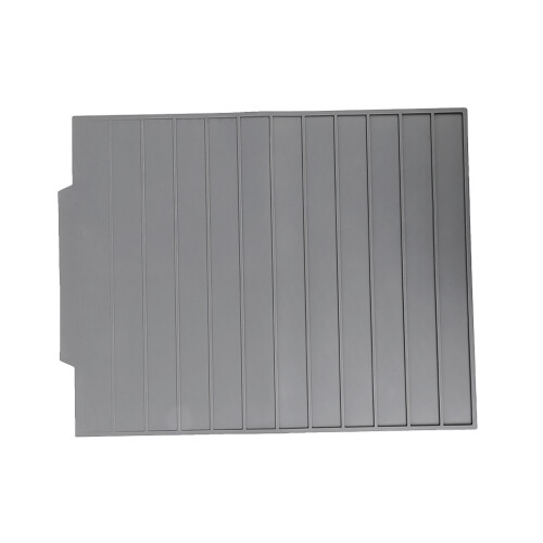 Tampon de drainage en silicone extra-large 44x33x0,6 cm gris