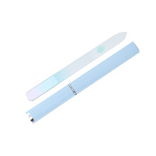 Glass Nail File Manicure Pedicure Tool Nail Sanding Glass Files Polishing (Blue)