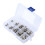 145 pièces Kit d'inserts filetés en fil d'acier inoxydable M2-M12 5