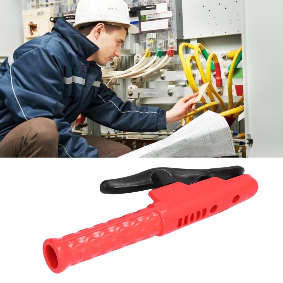 Welding Electrode Holder 500A Heatresistant Insulative Sturdy Durable Welding Rod Clamp 4921322483431