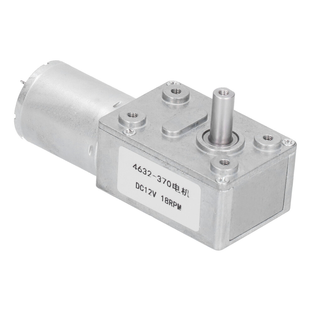 Dc Motor 4632Â370 Electric Worm Reduction Engine For Window Openers Miniature Winches Dc12v 18Rpm 6901322483493