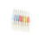 1 ensemble de crochets de 2,5–6 mm, multicolores, antidérapants 9