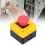 Emergency Stop Button 10A Waterproof 1NO 1NC Red Mushroom Elevator Emergency Push Button Switch 16