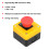 Emergency Stop Button 10A Waterproof 1NO 1NC Red Mushroom Elevator Emergency Push Button Switch 4